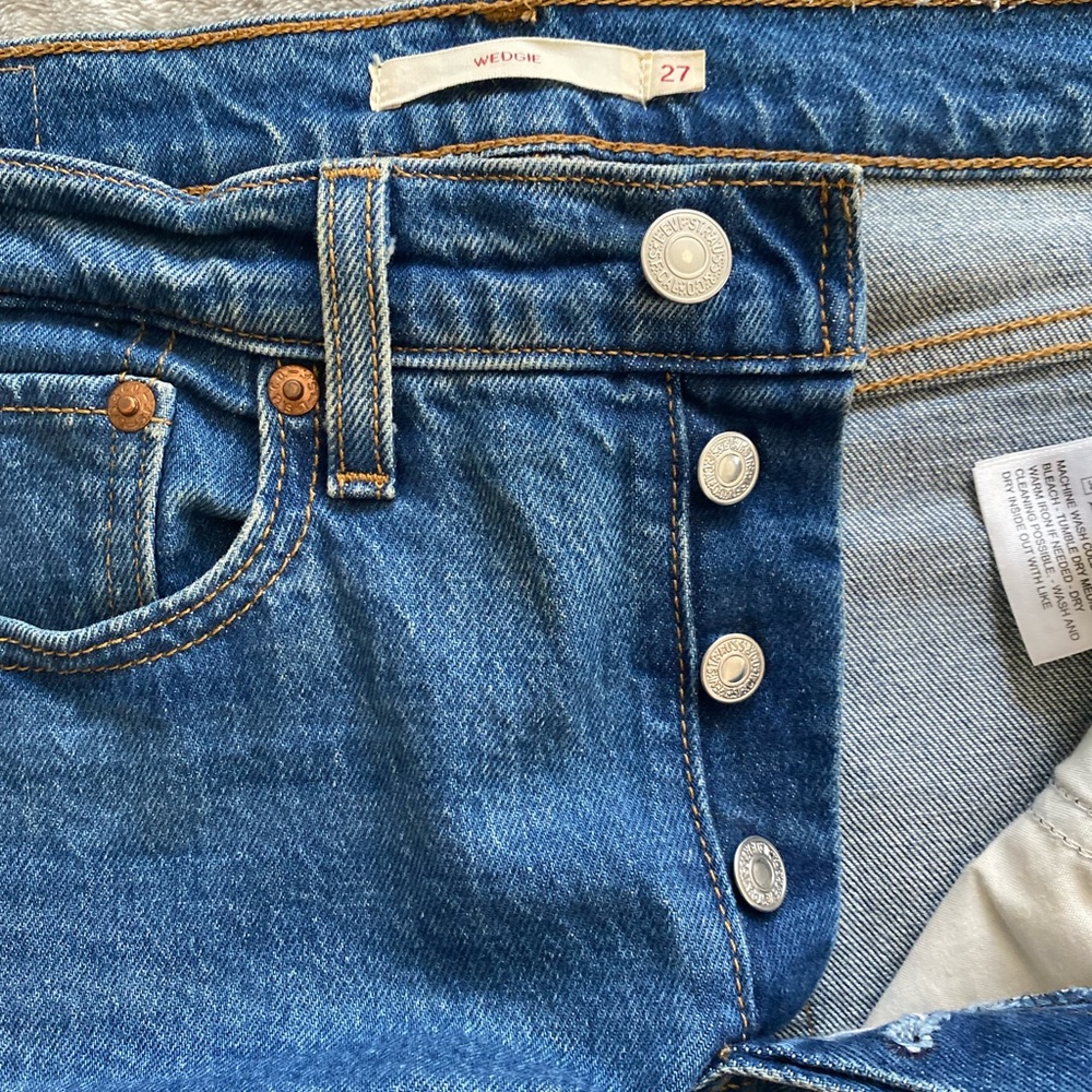 Levi Wedgie Jeans